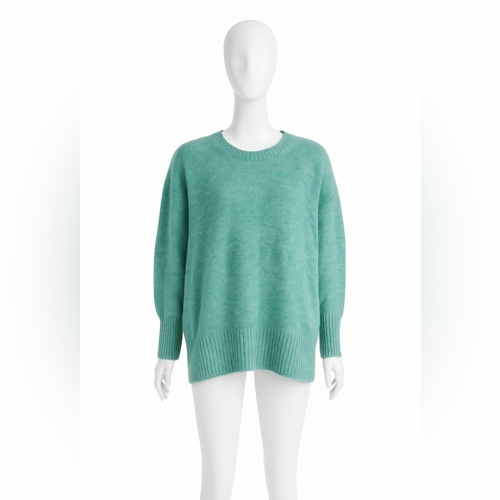 ADL Extra Soft Sweater Mint Green Women’s Large Sweater Jumper Crew Neck